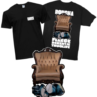 Tshirt Zwart - Design Fleece