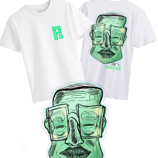Tshirt Wit - Design Dr. Frickert